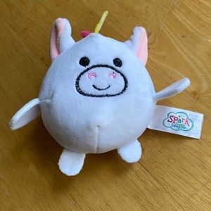 Spark Create Imagine Squishy Plush white unicorn Stuffed Animal Toy